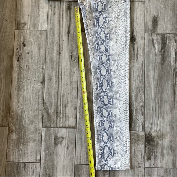 JOE'S The Luna High Rise Cigarette Jean Pristene Snake SZ 24 NWT - Picture 13 of 15